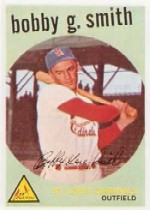 1959 Topps Baseball Cards      162     Bobby G. Smith